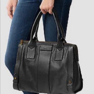 Fossil Gwen leather large satchel Shopper Tote Bag New